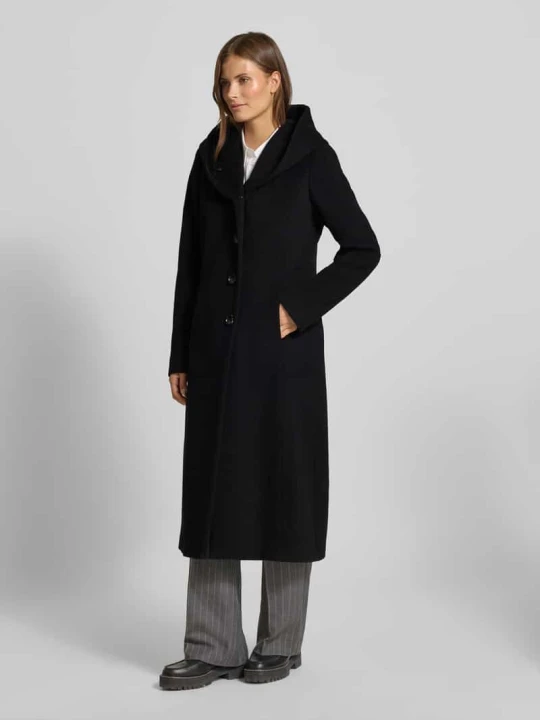 Zdjęcie produktu Płaszcz z domieszką kaszmiru model ‘Nella’ Milo Coats Czarny