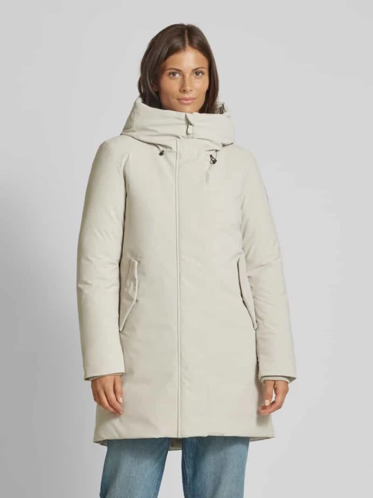 Zdjęcie produktu Parka z kapturem model „NELLIE” Save The Duck Piaskowy