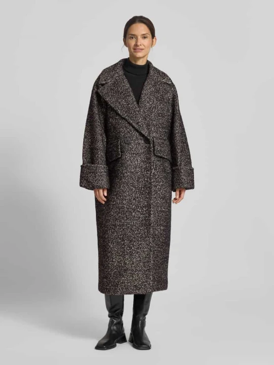 Zdjęcie produktu Płaszcz z domieszką wełny model 'ZAG' CPH MUSE Czarny