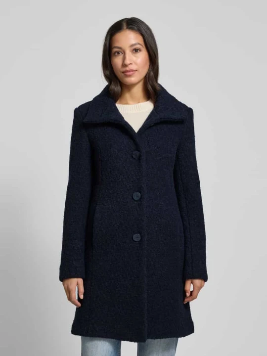 Zdjęcie produktu Płaszcz z listwą guzikową model ‘LISETTE’ Milo Coats Granatowy