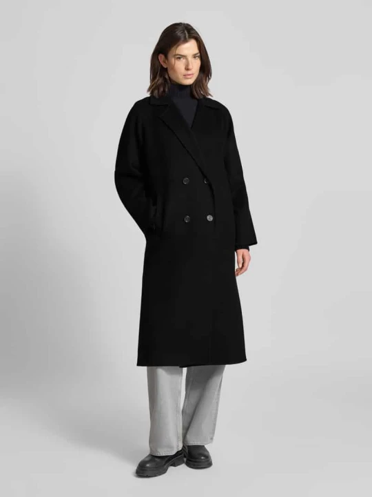 Zdjęcie produktu Płaszcz z mieszanki wełny model ‘DONATELLA’ Oakwood Czarny