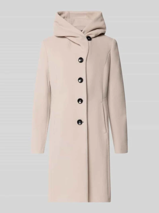 Zdjęcie produktu Płaszcz z mieszanki żywej wełny z dodatkiem kaszmiru model 'Bella' Milo Coats Piaskowy