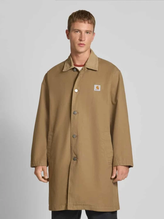 Zdjęcie produktu Krój relaxed fit, parka z czystej bawełny, model „Webster” Carhartt WIP Beżowy