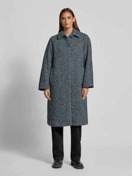 Zdjęcie produktu Płaszcz w kroju regular fit z dodatkiem wełny Scotch & Soda Antracytowy
