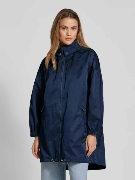 Zdjęcie produktu Płaszcz zapinany na zamek błyskawiczny dwustronny Armani Exchange Granatowy