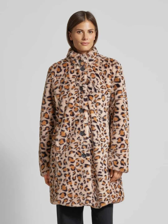 Zdjęcie produktu Płaszcz ze stójką Betty Barclay Camel