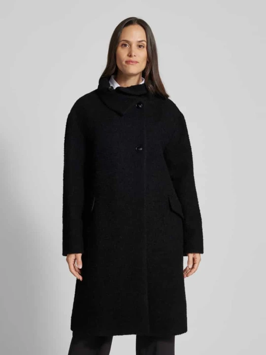 Zdjęcie produktu Płaszcz ze stójką model ‘Coppedea’ Boss Czarny