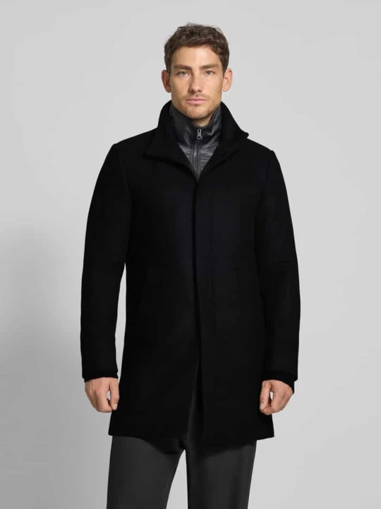 Zdjęcie produktu Płaszcz ze stójką model ‘Harvey’ Matinique Czarny