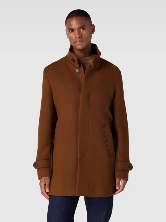 Zdjęcie produktu Płaszcz ze stójką model ‘REUBEN’ Selected Homme Camel
