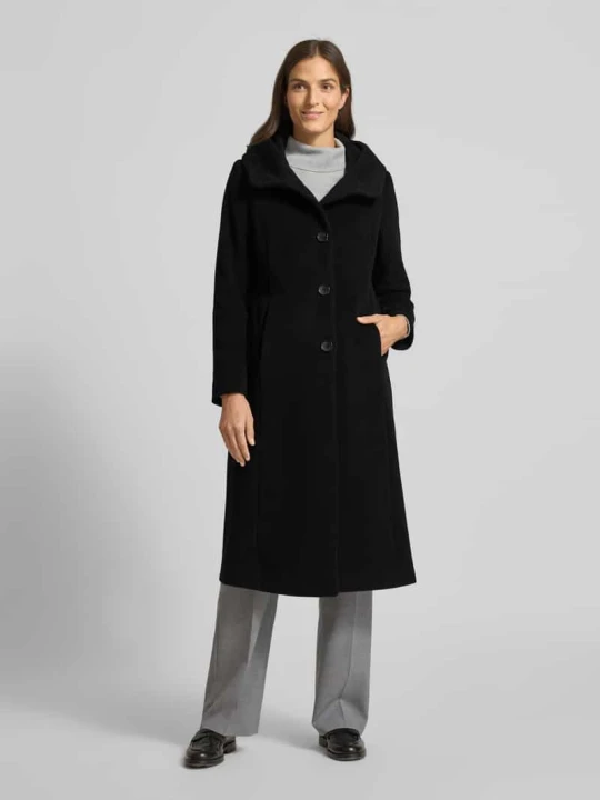 Zdjęcie produktu Płaszcz ze stójką model ‘STACY’ Milo Coats Czarny