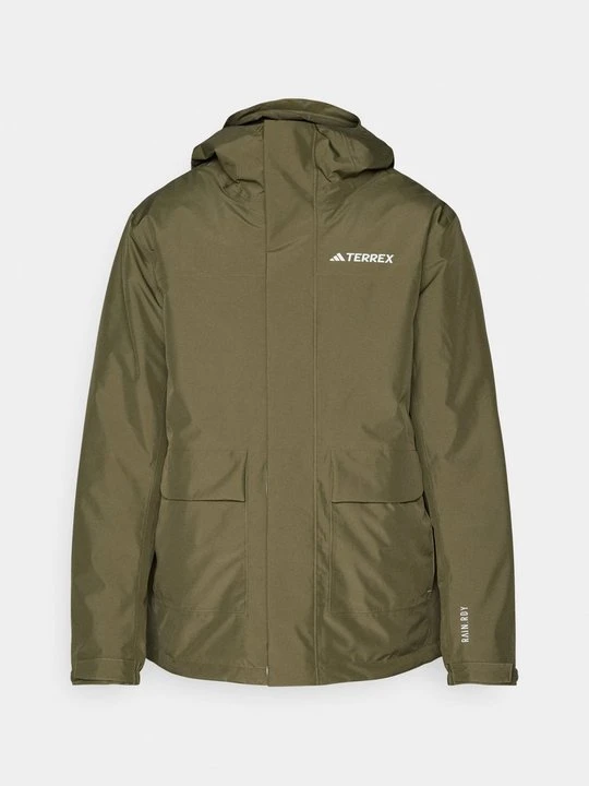Zdjęcie produktu Płaszcz zimowy Adidas Terrex oliwkowy