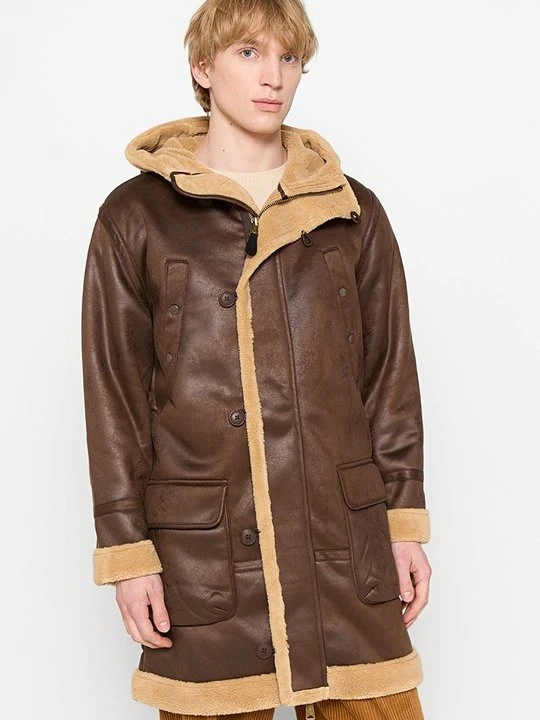 Zdjęcie produktu Płaszcz zimowy Alpha Industries brązowy