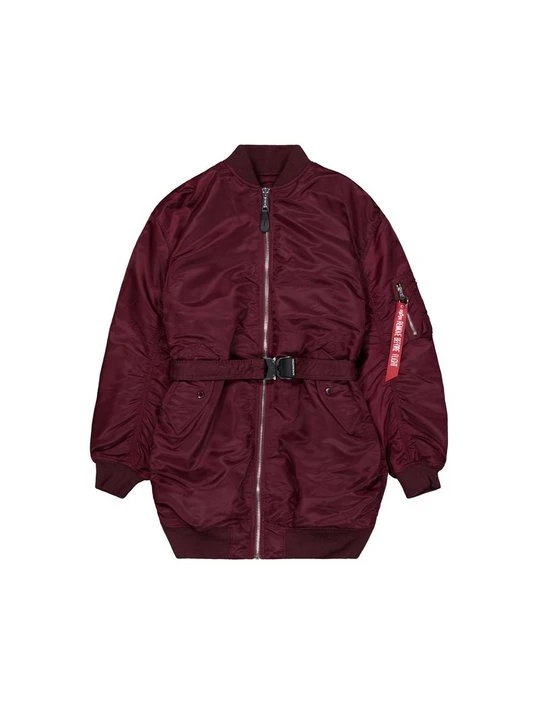 Zdjęcie produktu Płaszcz zimowy Alpha Industries ciemnoczerwony