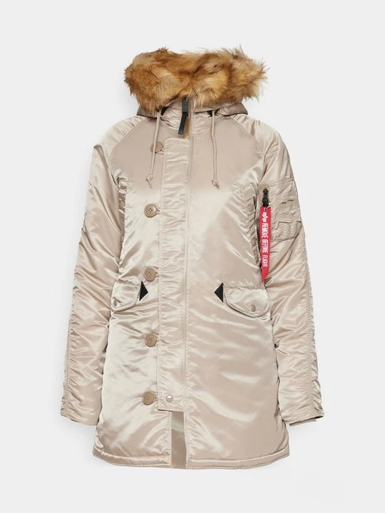 Zdjęcie produktu Płaszcz zimowy Alpha Industries piaskowy