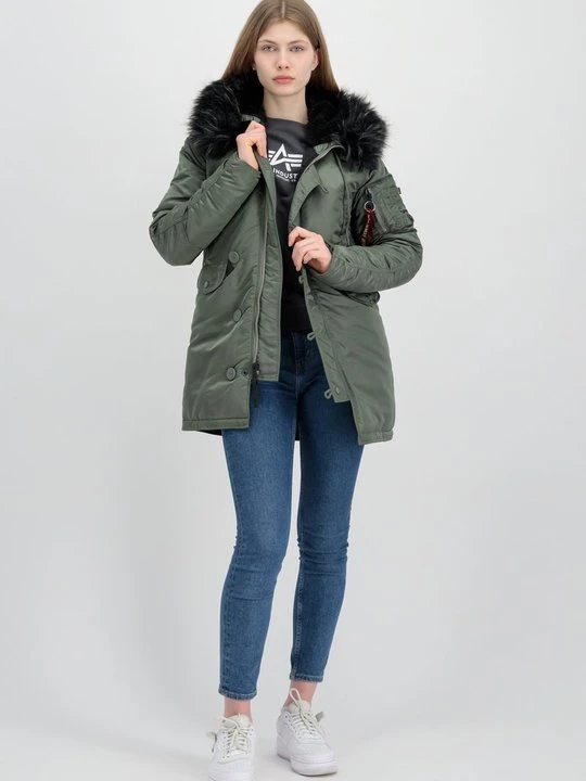 Zdjęcie produktu Płaszcz zimowy Alpha Industries zielony