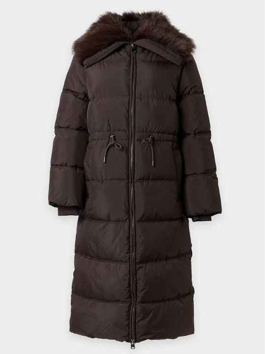 Zdjęcie produktu Płaszcz zimowy Anna Field By Zalando ciemnobrązowy