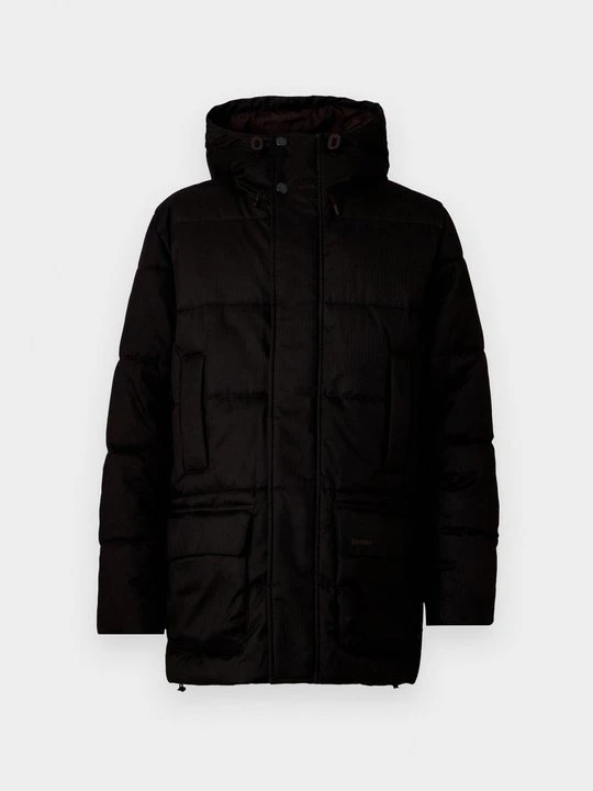 Zdjęcie produktu Płaszcz zimowy Barbour ciemnoczerwony
