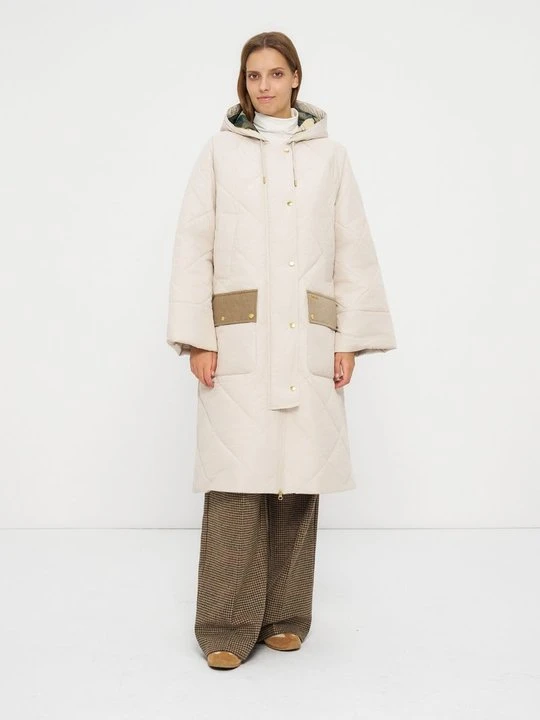 Zdjęcie produktu Płaszcz zimowy Barbour jasnobrązowy