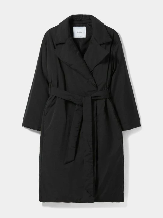 Zdjęcie produktu Płaszcz zimowy Bershka czarny