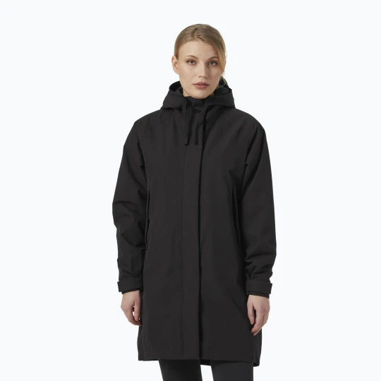 Zdjęcie produktu Płaszcz zimowy damski Helly Hansen Mono Material Insulated Rain Coat black