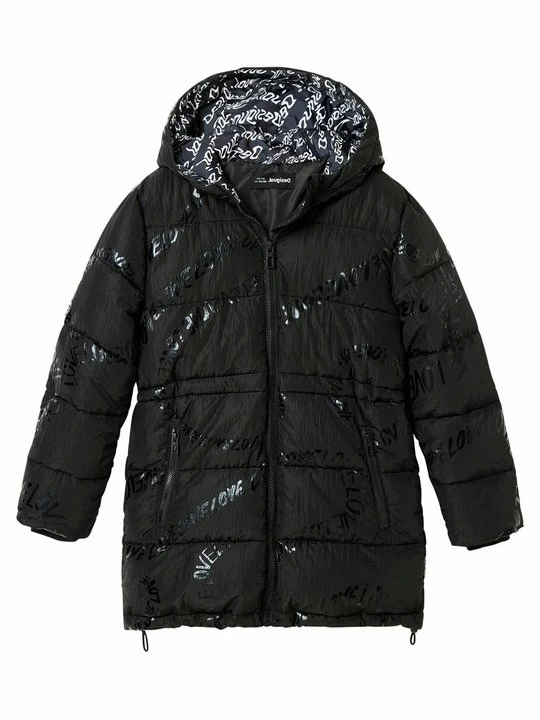 Zdjęcie produktu Płaszcz zimowy Desigual czarny