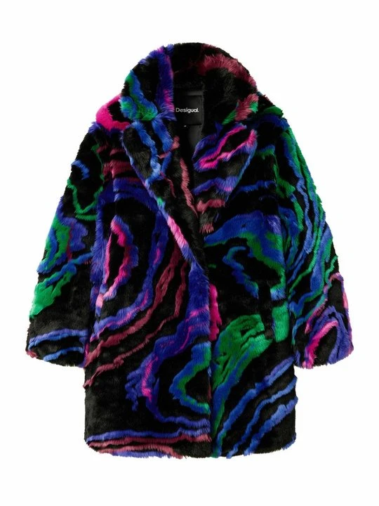 Zdjęcie produktu Płaszcz zimowy Desigual czarny