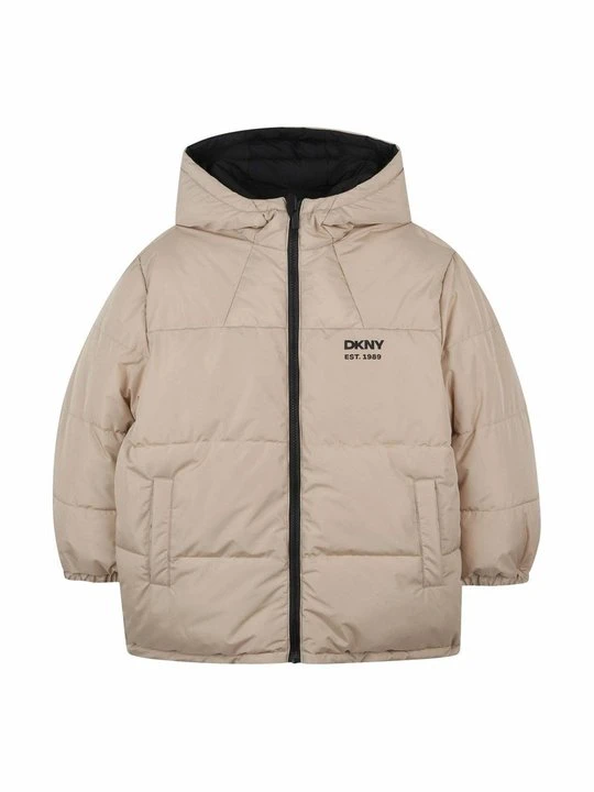 Zdjęcie produktu Płaszcz zimowy DKNY beżowy