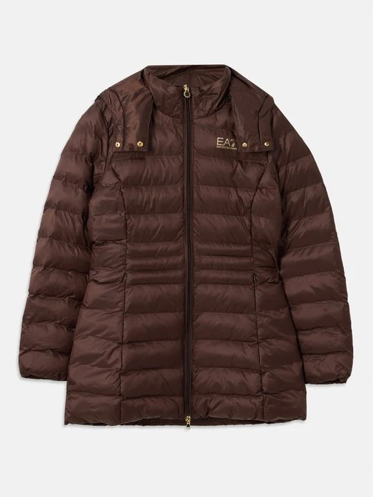 Zdjęcie produktu Płaszcz zimowy EA7 Emporio Armani brązowy