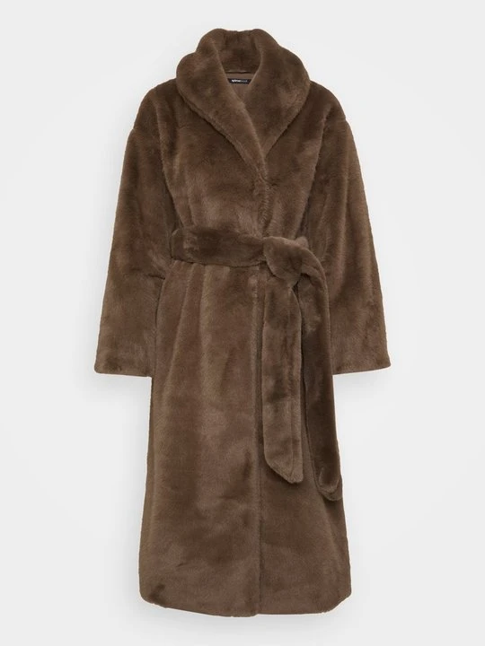 Zdjęcie produktu Płaszcz zimowy Gina Tricot brązowy