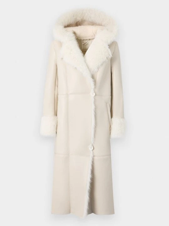 Zdjęcie produktu Płaszcz zimowy Guess mleczny