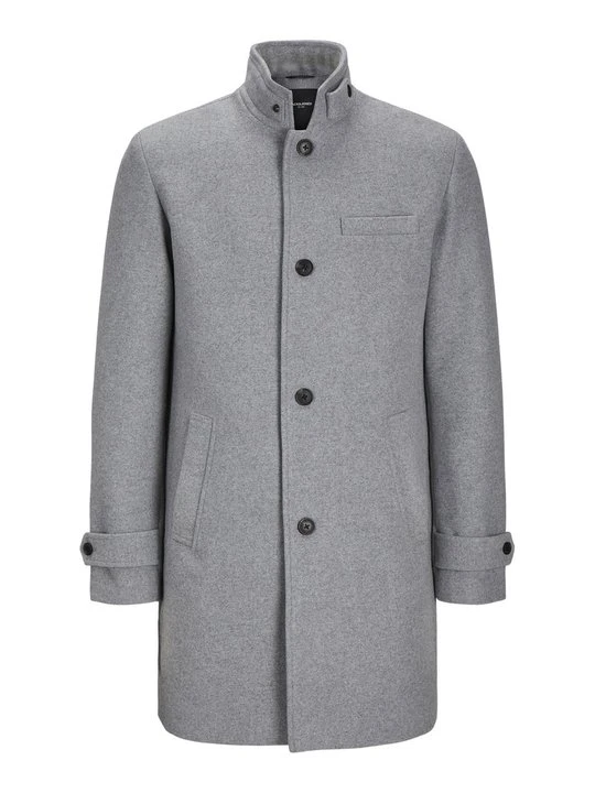 Zdjęcie produktu Płaszcz zimowy Jack&Jones jasnoszary melanż