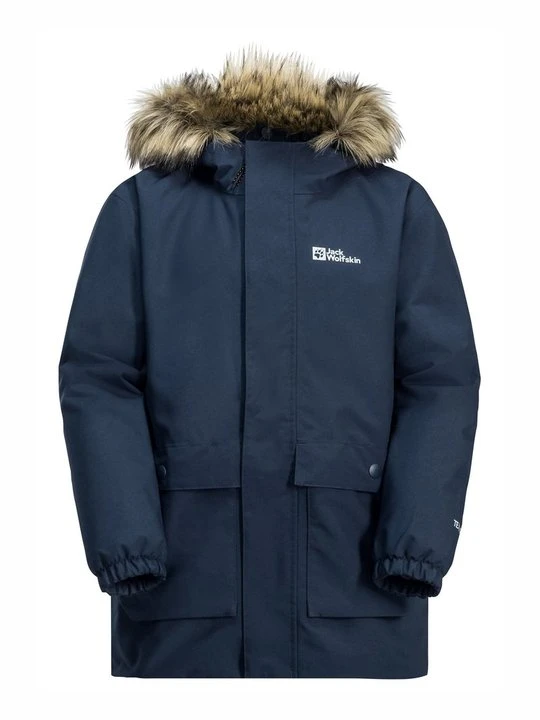 Zdjęcie produktu Płaszcz zimowy Jack Wolfskin ciemnoniebieski