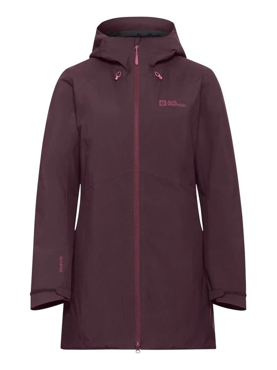 Zdjęcie produktu Płaszcz zimowy Jack Wolfskin fioletowy