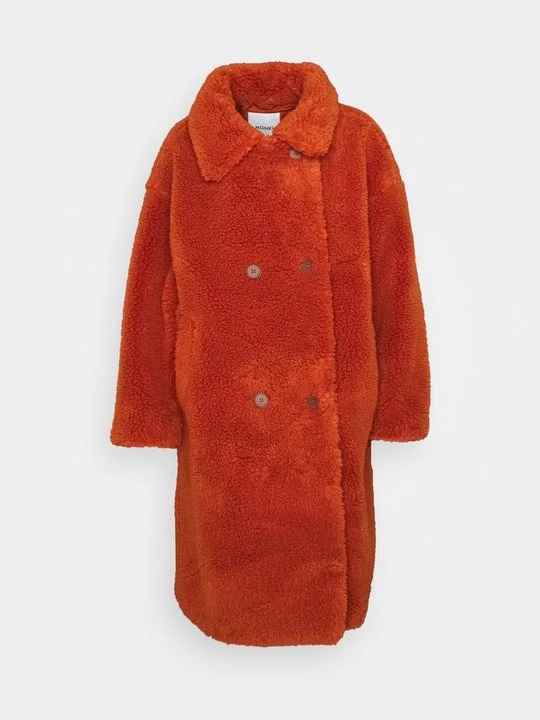 Zdjęcie produktu Płaszcz zimowy Monki czerwony metalik