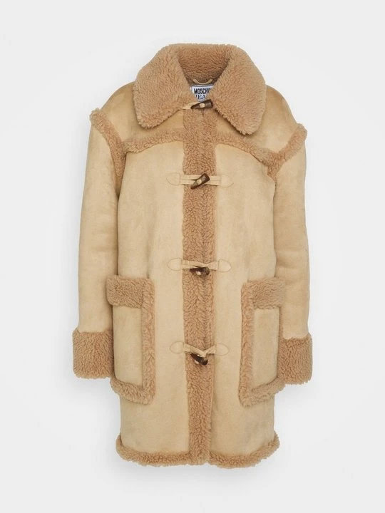 Zdjęcie produktu Płaszcz zimowy MOSCHINO beżowy