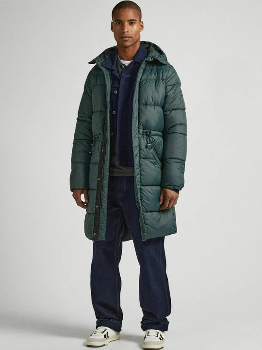Zdjęcie produktu Płaszcz zimowy Pepe Jeans ciemnozielony
