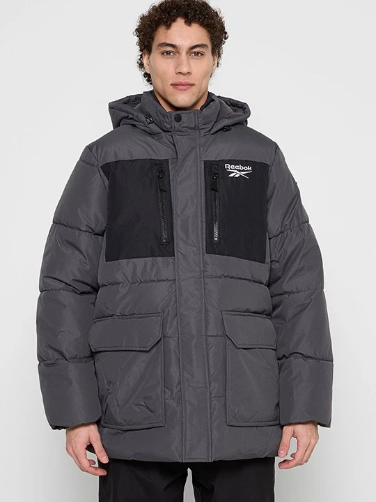 Zdjęcie produktu Płaszcz zimowy Reebok szary
