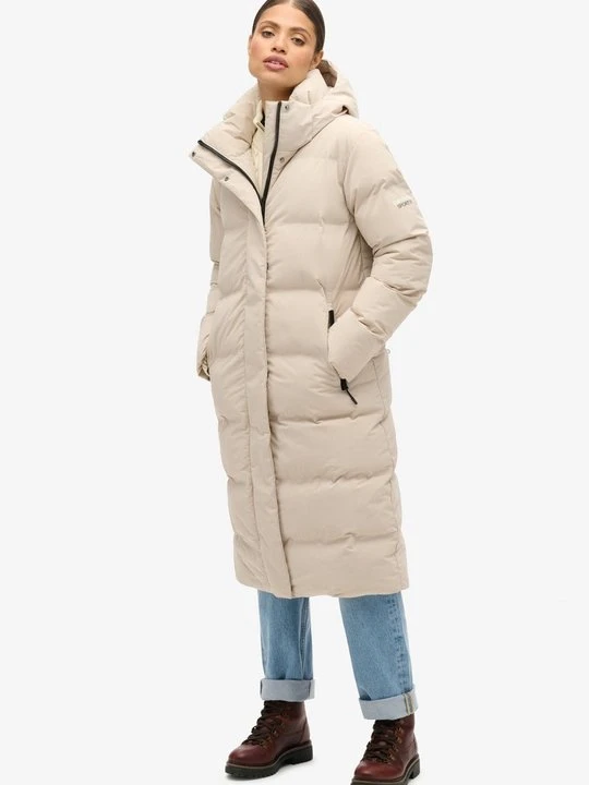 Zdjęcie produktu Płaszcz zimowy Superdry jasnoszary