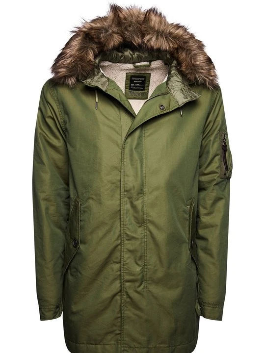 Zdjęcie produktu Płaszcz zimowy Superdry khaki