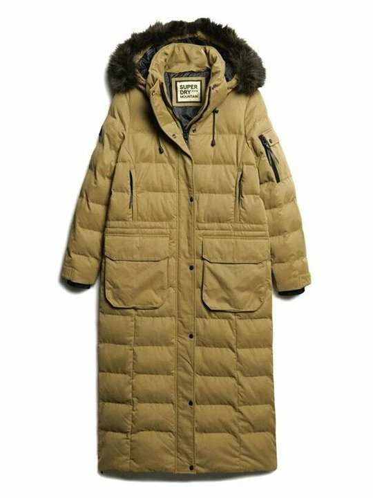 Zdjęcie produktu Płaszcz zimowy Superdry brązowy