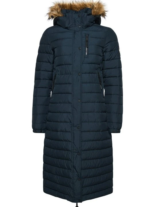 Zdjęcie produktu Płaszcz zimowy Superdry niebieski