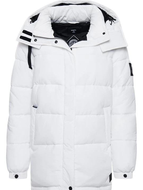 Zdjęcie produktu Płaszcz zimowy Superdry jasnożółty