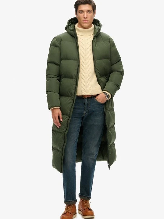 Zdjęcie produktu Płaszcz zimowy Superdry zielony