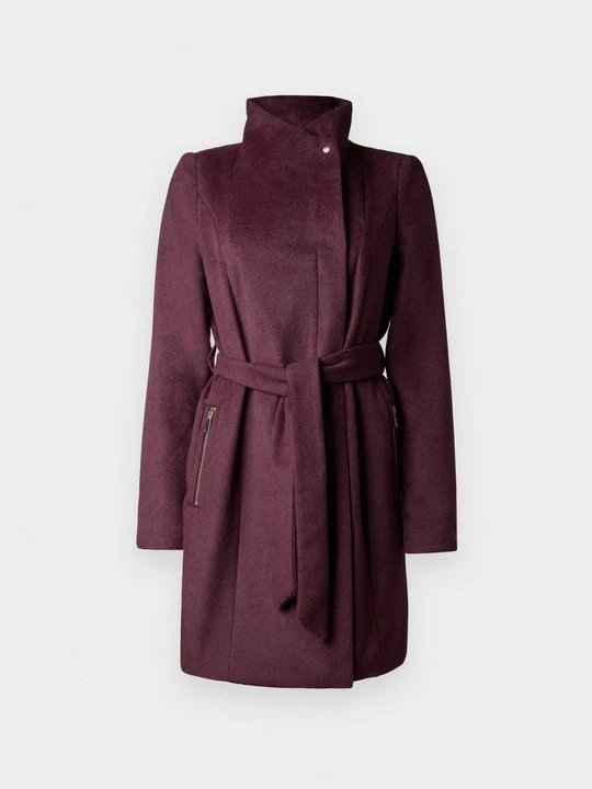 Zdjęcie produktu Płaszcz zimowy Vero Moda bordowy