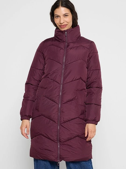 Zdjęcie produktu Płaszcz zimowy Vero Moda bordowy