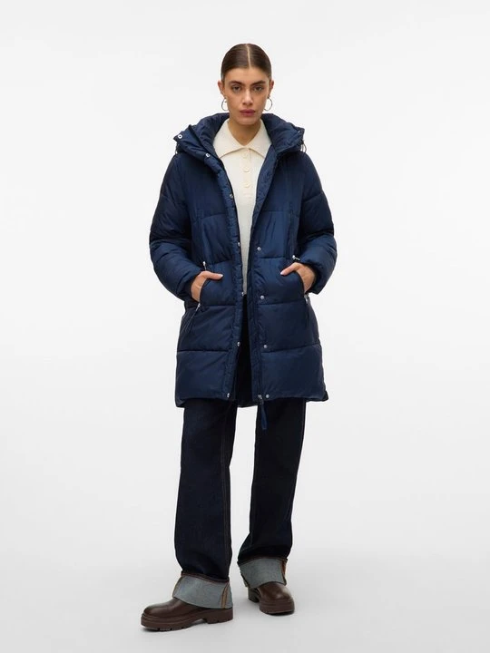 Zdjęcie produktu Płaszcz zimowy Vero Moda granatowy