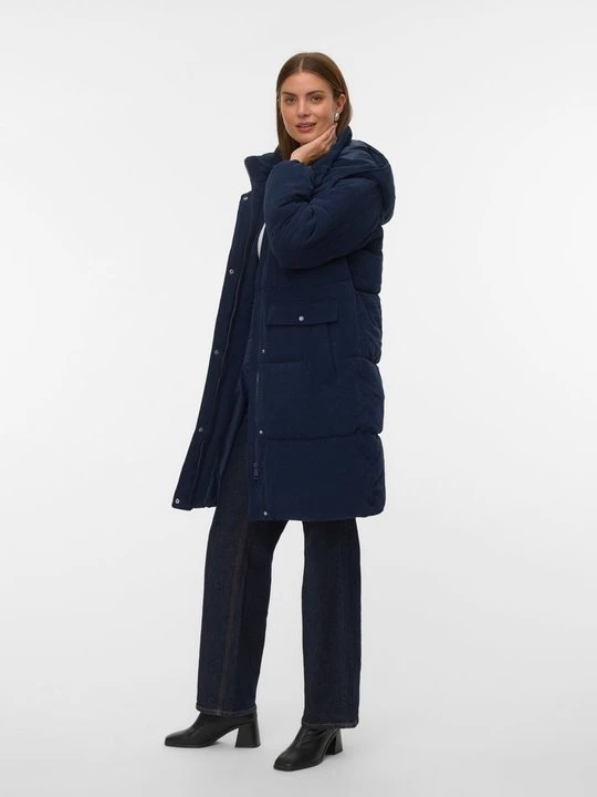 Zdjęcie produktu Płaszcz zimowy Vero Moda granatowy