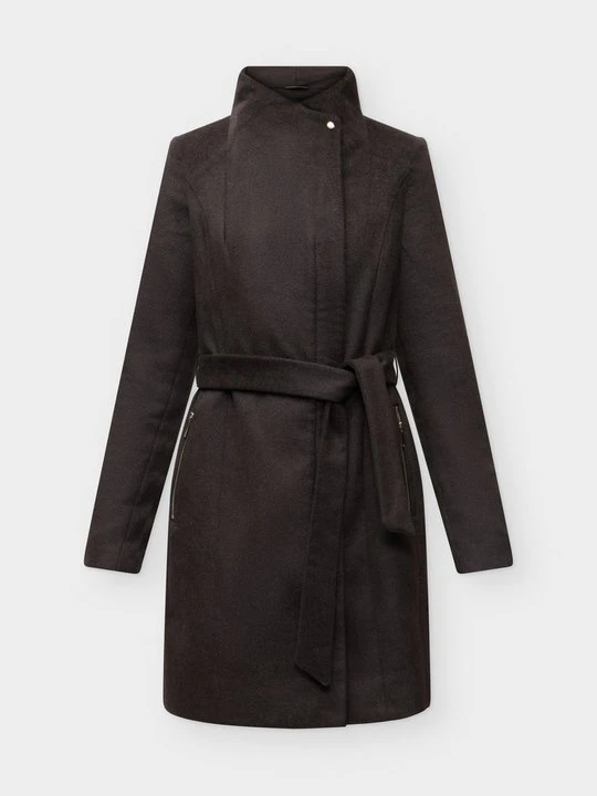 Zdjęcie produktu Płaszcz zimowy Vero Moda ciemnobrązowy