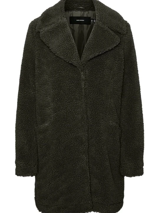 Zdjęcie produktu Płaszcz zimowy Vero Moda ciemnozielony