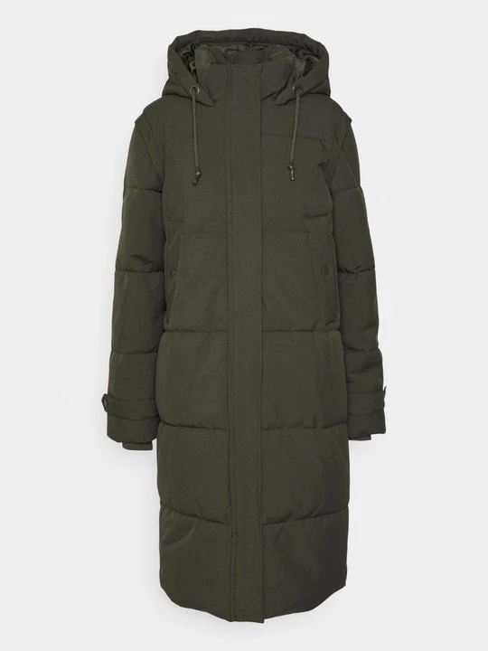 Zdjęcie produktu Płaszcz zimowy Vero Moda ciemnozielony
